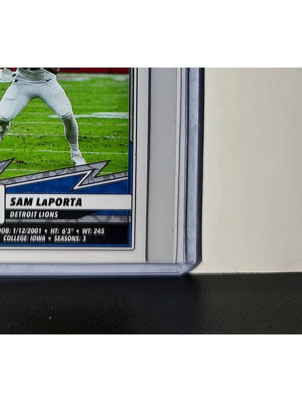 Sam LaPorta 2025 Panini NFL #382 Sticker Detroit Lions